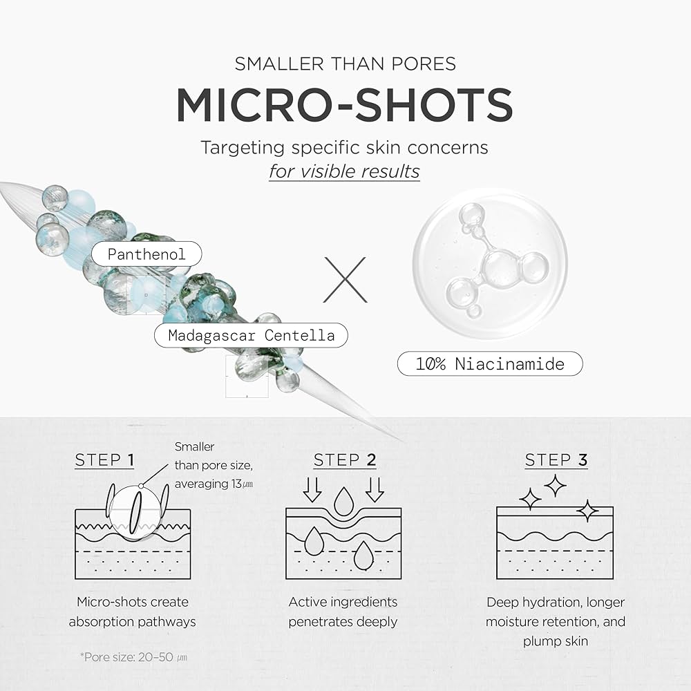 SKIN1004 – Madagascar Centella Niacinamide 10 Boosting Shot Ampoule, 30ml