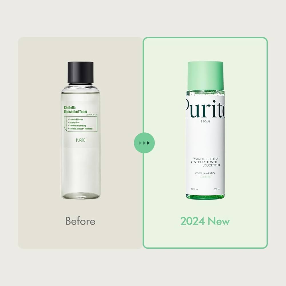 Wonder Releaf Centella Toner Unscented, 200ml
