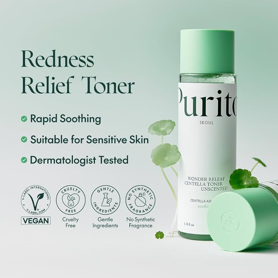 Wonder Releaf Centella Toner Unscented, 200ml