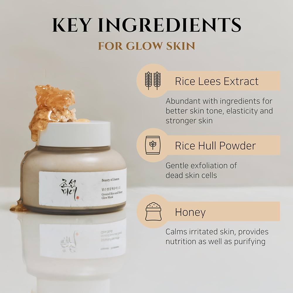 Beauty of Joseon - Ground Rice and Honey Glow Mask, 150ml