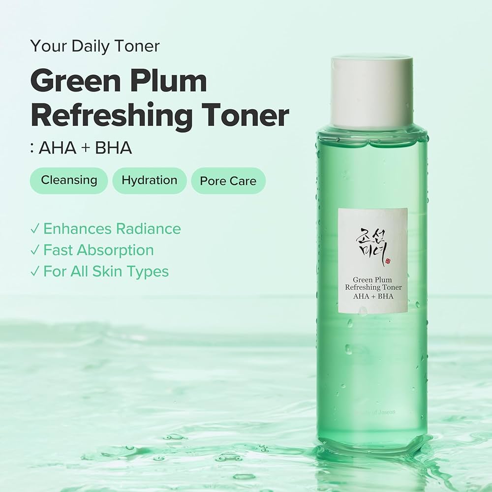 Beauty of Joseon - Green Plum Refreshing Toner: AHA + BHA, 150ml