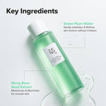 Carregar imagem no visualizador da galeria, Beauty of Joseon - Green Plum Refreshing Toner: AHA + BHA, 150ml
