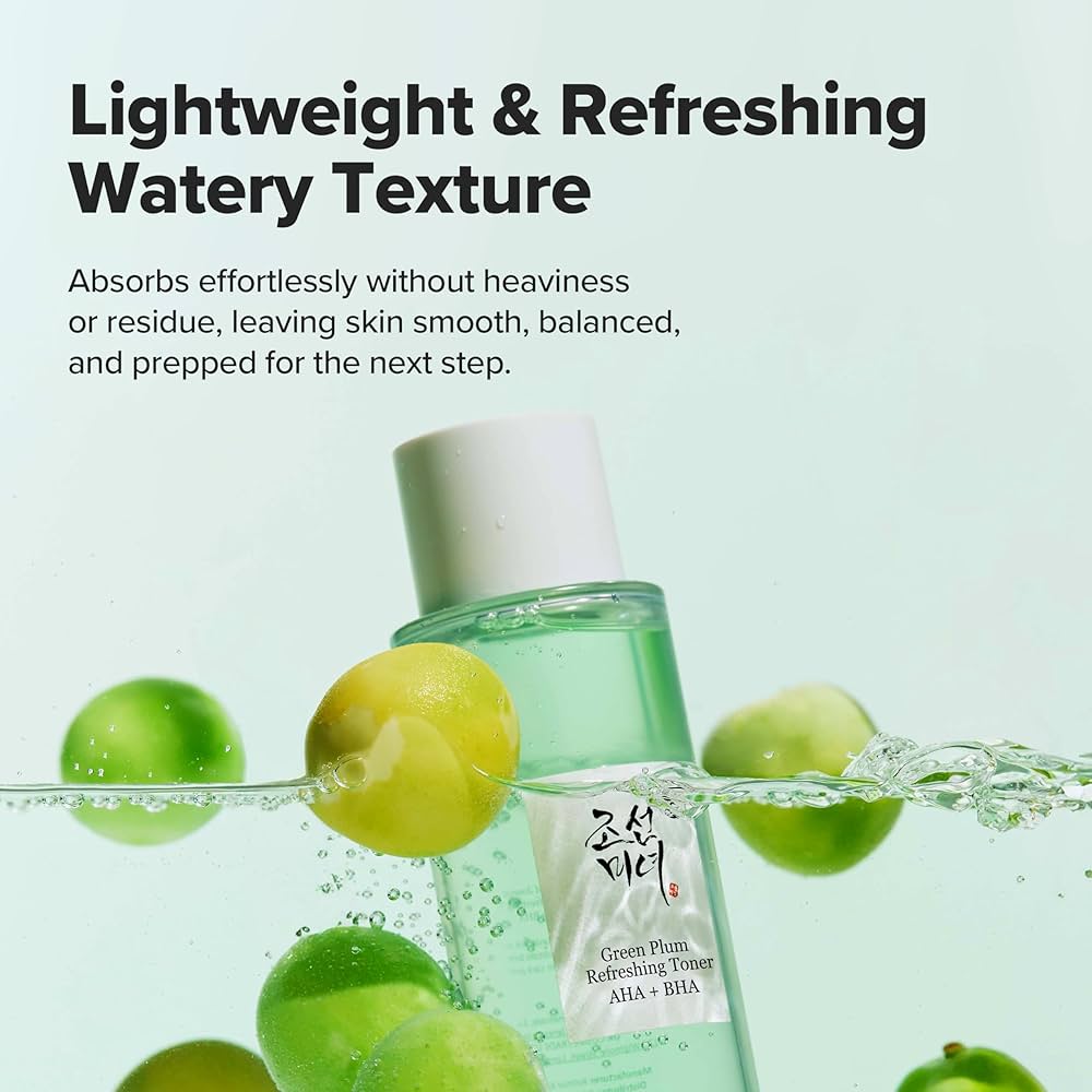 Beauty of Joseon - Green Plum Refreshing Toner: AHA + BHA, 150ml