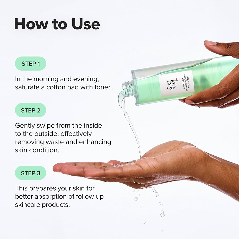 Beauty of Joseon - Green Plum Refreshing Toner: AHA + BHA, 150ml