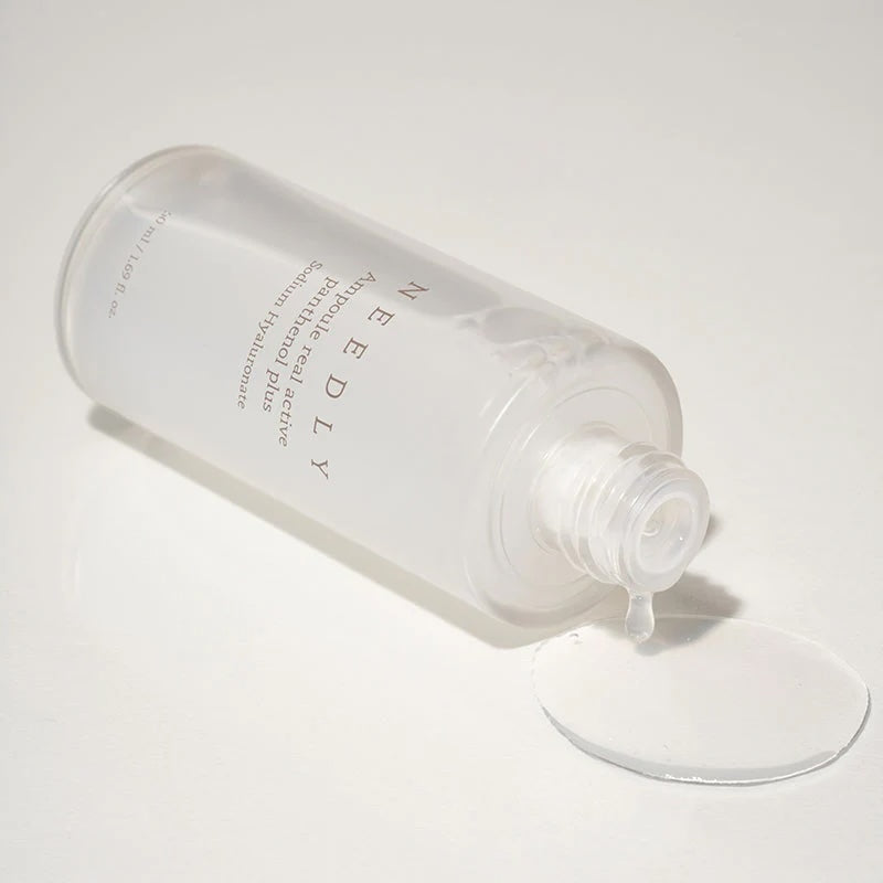 Needly Ampoule Real Active Panthenol Plus serum bottle with serum texture