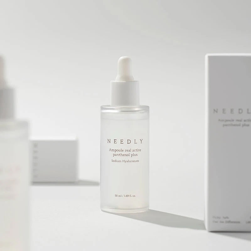 Needly Ampoule Real Active Panthenol Plus serum bottle with product box