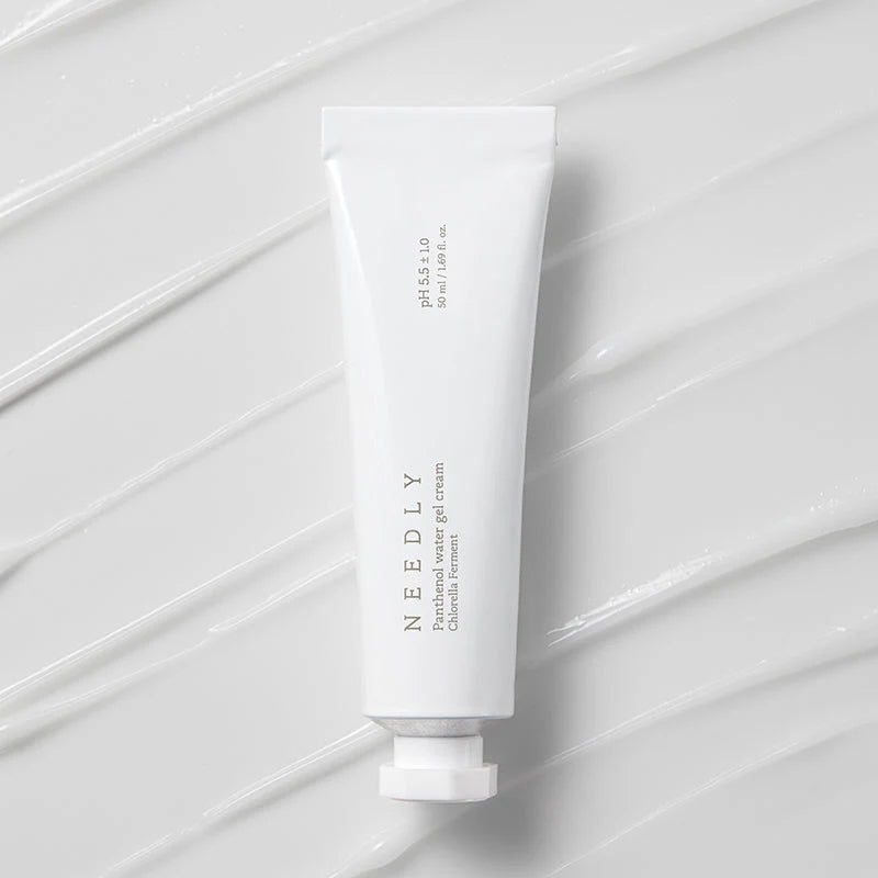 Needly Panthenol Water Gel Cream tube with cream texture